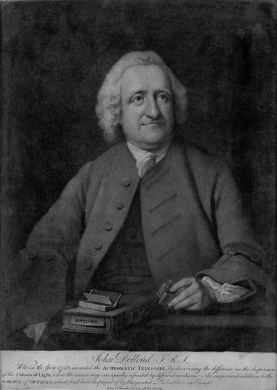 Engraving of John Dollond F.R.S by Unbekannt Unbekannt